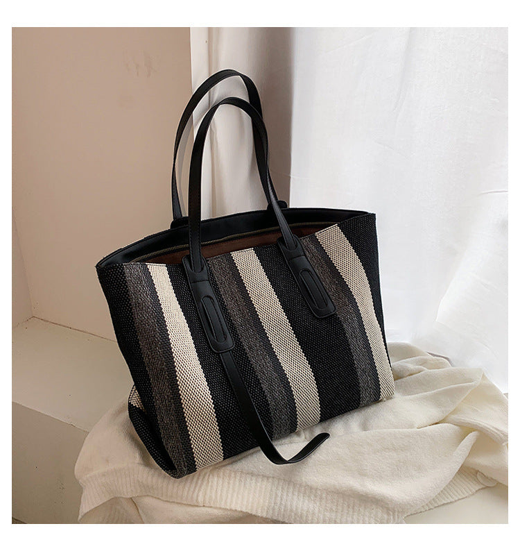 New Trendy Fashion Simple Large-capacity Tote Bag