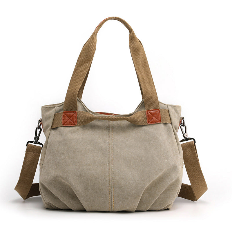 Canvas One Shoulder Casual Women's Bag Messenger