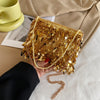 Women's Fashion Retro Sequin Tassel Handbag