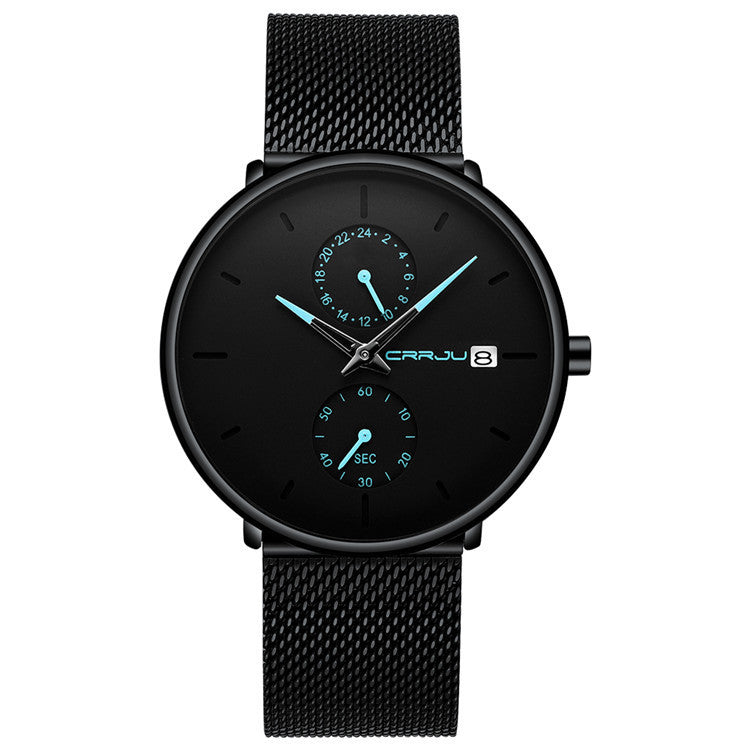 New Men's Starry Sky Fashion Simple Business Watch