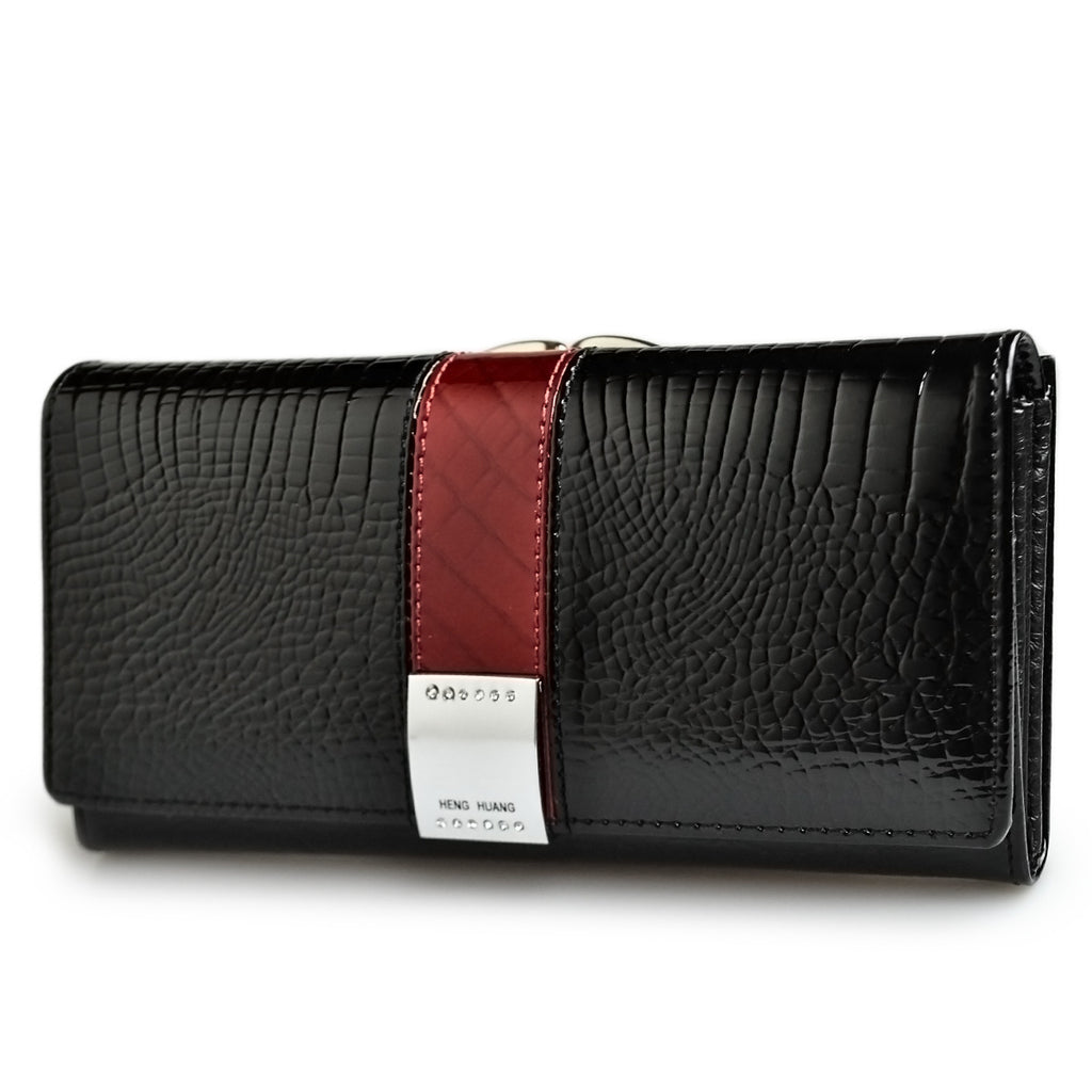 Women's leather wallet coin purse