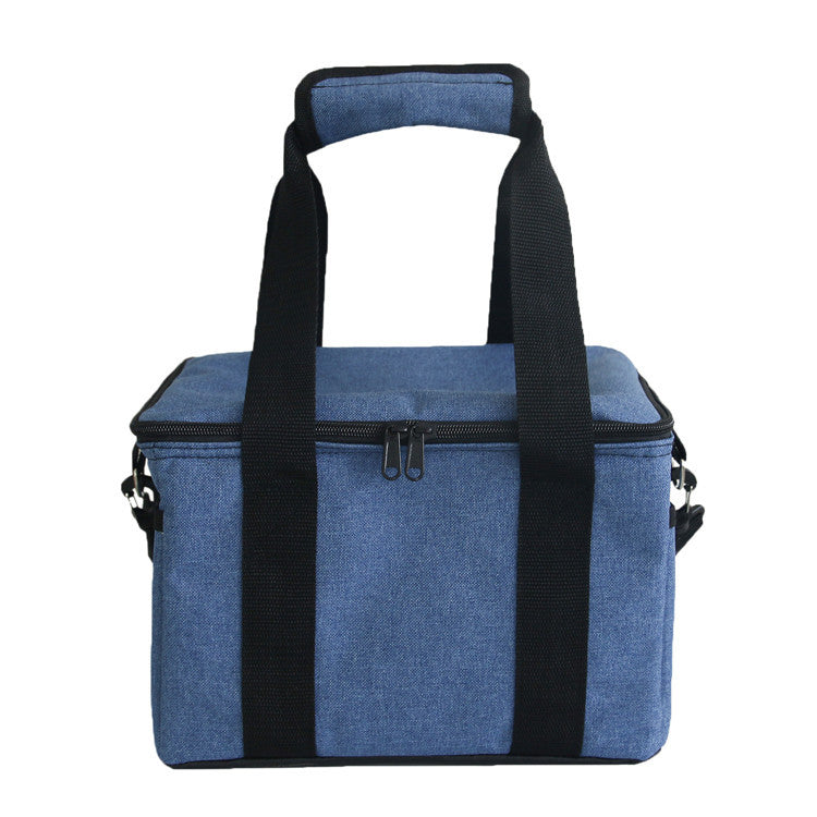 Picnic Bag Waterproof Large Capacity Double Zipper Picnic Ice