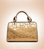 Fashion embossed mobile handbag