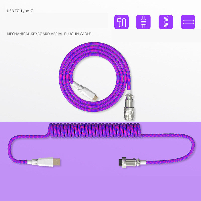 Type-C Detachable Mechanical Keyboard Navigation Cable