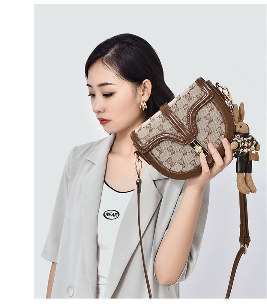 Summer One-shoulder Cross-body Niche Design Fashion Texture Women's Bag