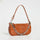Brown underarm bag