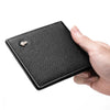 Cowhide multi-card horizontal men's wallet