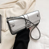 Fashion Silver Commuter Shoulder Bag Retro