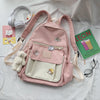 Female Cute Backpack Nylon Harajuku School Bag