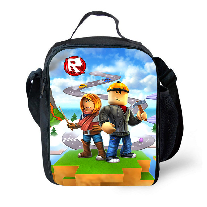 New Roblox Game 3-Piece Large Capacity Backpack