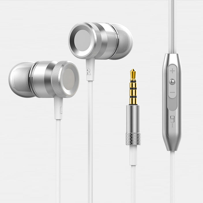 Metal in-ear headphones