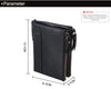 Men's wallet Short men's wallet Anti-theft brush leather wallet men