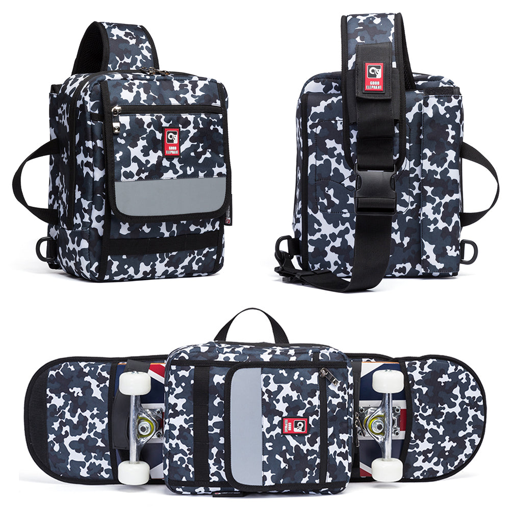 Camouflage Multifunctional Sports Skateboard Bag