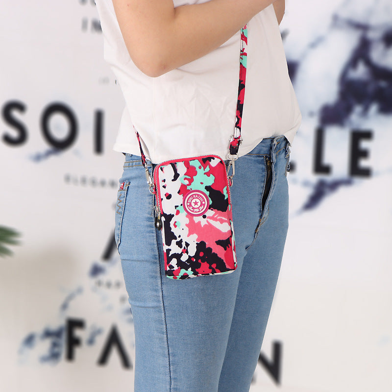 Single Shoulder Change Women's Mini Fashion Mobile Phone Bag