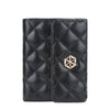 New Women's Card Bag Embossed Multi-card Compact Buckle Purse