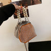 Cosmetic Alloy Fashion Chain Net Red Women's Trendy Bag