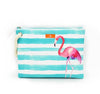 Women's Wet Bikini Clutch Bag Brand Designer Fashion Stripe Lady's Handbag Flamingo Hemp Rope Beach Bags Bolsa Feminina