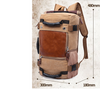 Retro Casual Korean Large Capacity Backpack Men's Backpack Multifunction Travel Casual Backpack