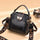 Simple Hardware Lock Buckle Shoulder Messenger Portable Small Square Bag