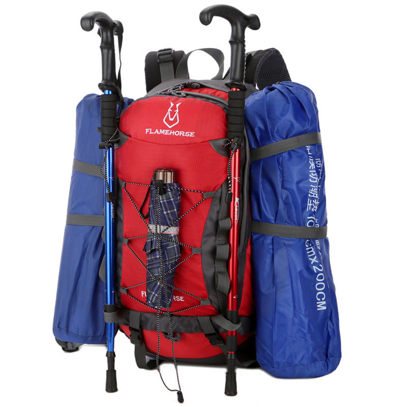 Professional Outdoor Mountaineering Bag 50L Trekking Shoulders