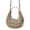 Woolen Crescent Canvas Niche Women's Bag