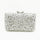 European And American Boutique Flower Rhinestone Dinner Clutch