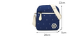 Canvas Print Polka Dot Backpack