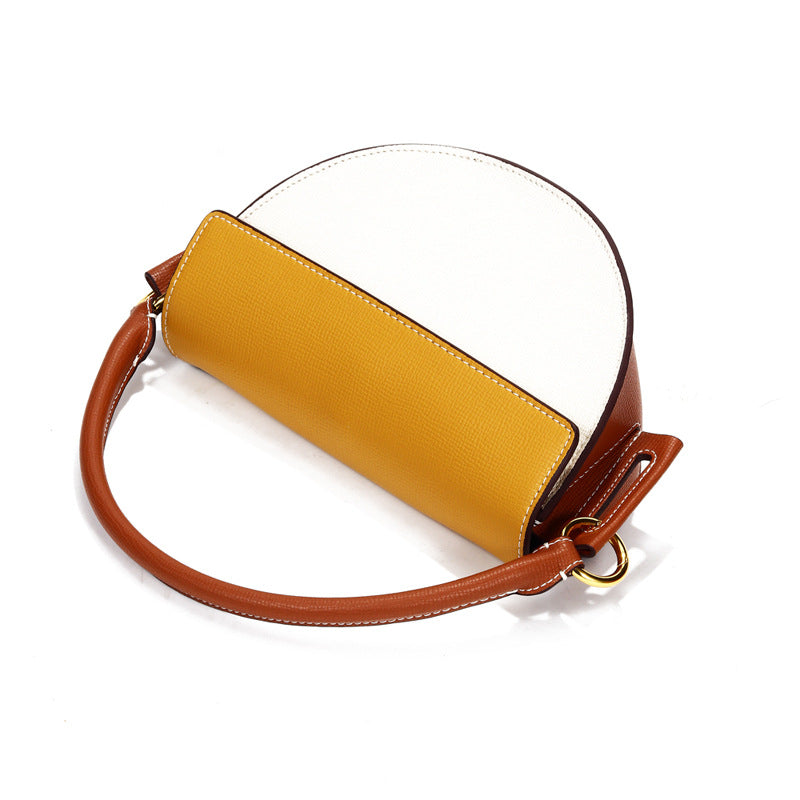 Saddle bag handbags European and American new niche crescent bags