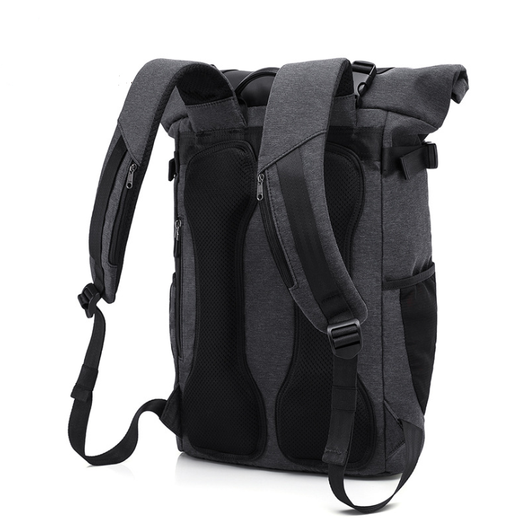 Korean version of the casual USB men's backpack shoulder bag men's breathable wear business computer bag travel bag