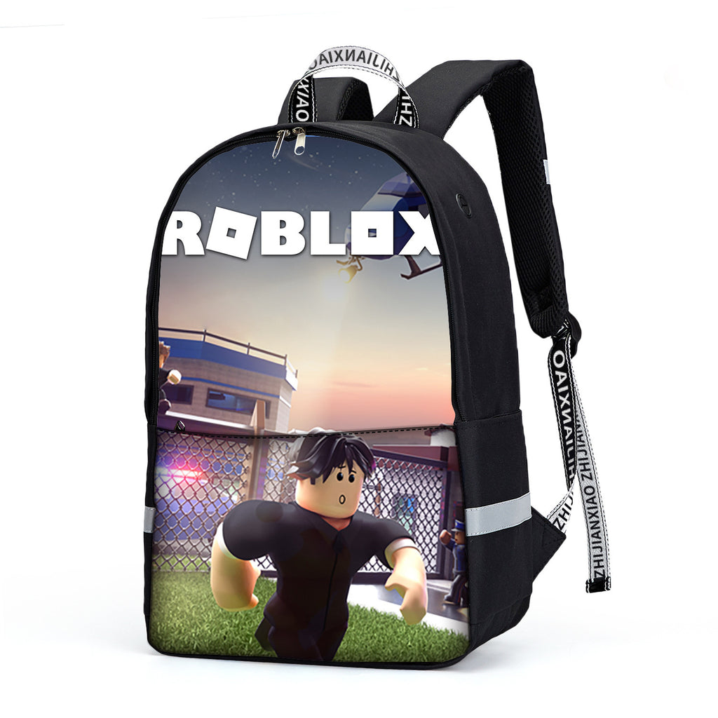 New Roblox Game 3-Piece Large Capacity Backpack