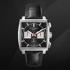 Trendy Men's Motorcycle Watch Rectangular Multifunction