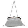 Crossbody Net Red Dinner Clip Chain Bag
