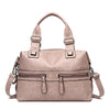 Simple Soft Leather Portable Casual One-shoulder Messenger Bag