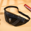 Fashion Chest Bag PU Rivet Slung