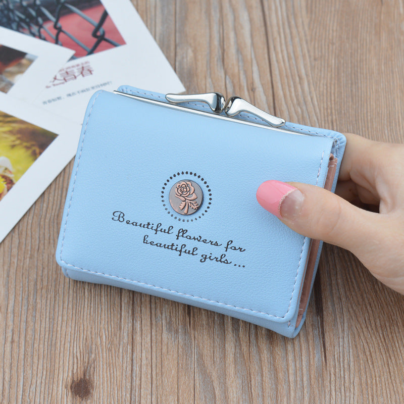 Fashion Vintage Ladies Mini Short Wallet