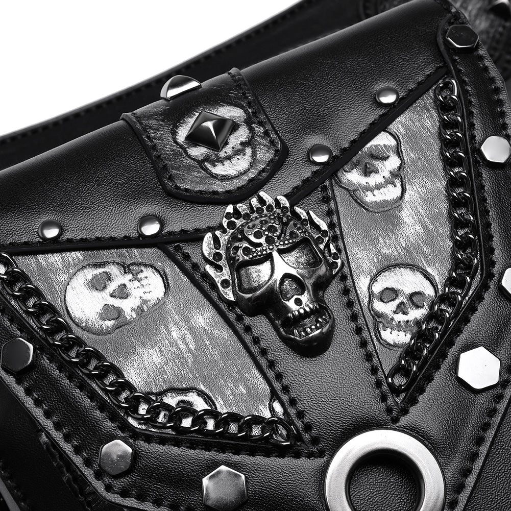 Skull Locomotive Ladies One-shoulder Messenger Bag