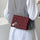 Chain Small Square Texture Messenger Bag Female All-match Ins Female