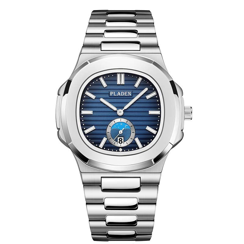 Stainless Steel Waterproof Luminous Men's Watch