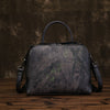 Retro female bag female first layer cowhide