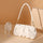 Fashion Design Crossbody Woman's Shoulder Bags Folded Cloud Portable Simple Style Solid Bag Female High Quality Leather Handbag