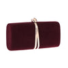 Ou Meimei holding a hard box small square bag dinner bag