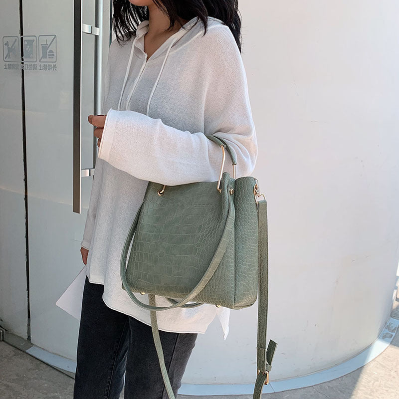 Korean fashion bucket bag