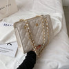 Lingge Chain Bag Fashion Messenger Shoulder