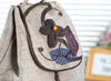 Colorful original female bag ethnic style backpack