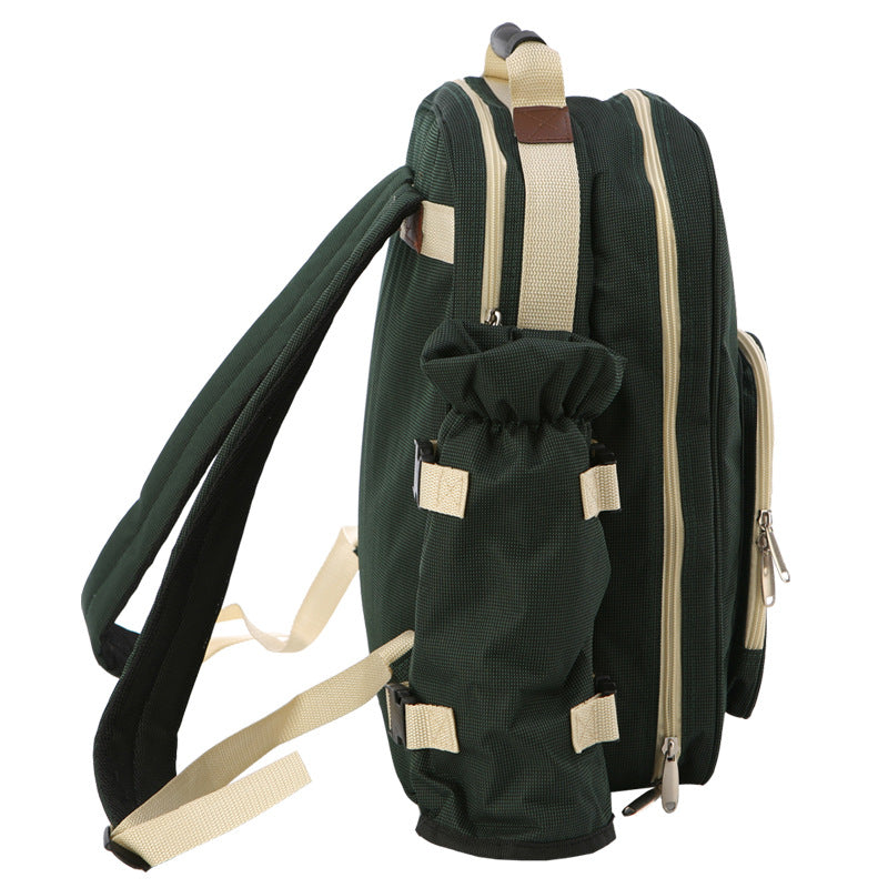 Portable Two-shoulder Picnic Insulation Bag