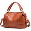 Soft Leather Ladies Trendy Messenger Bag Large Capacity