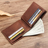 First Layer Leather Wallet Short Leather Wallet