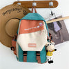 New Summer Outdoor Sports Travel Backpack Oxford Cloth Korean Junior High School Leisure School Bag