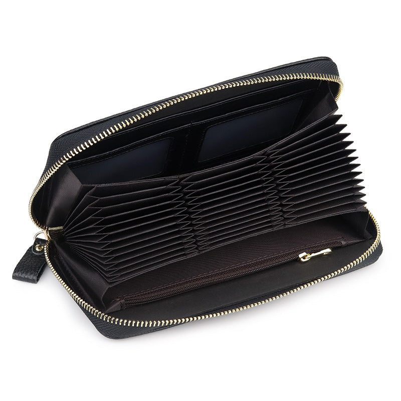 Anti - theft brush organ card bag