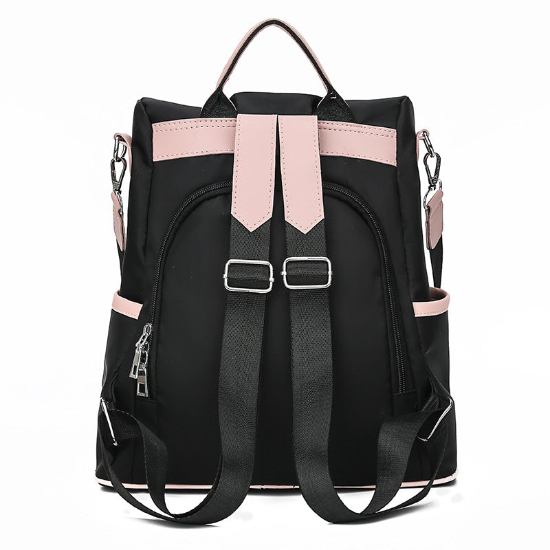 Oxford cloth waterproof ladies casual backpack
